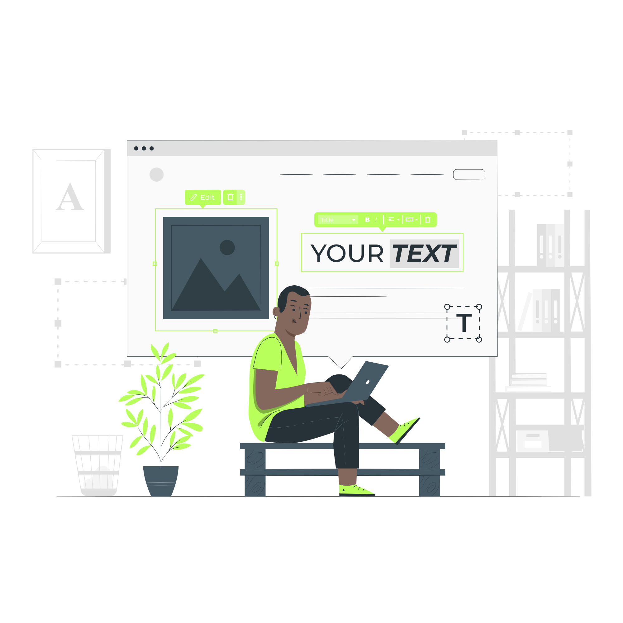 Web Design Illustration